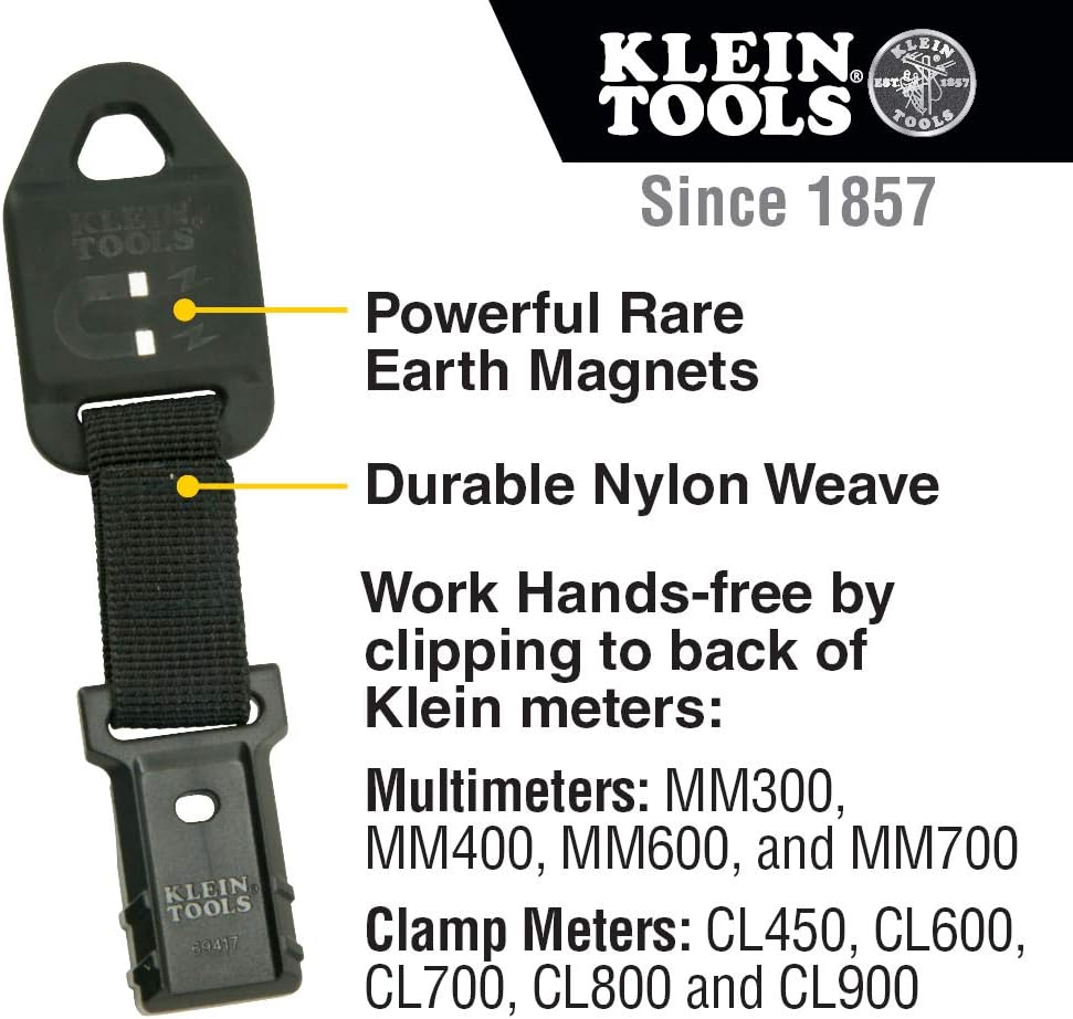 Rare-Earth Magnetic Hanger with Strap ( Klein Tools)