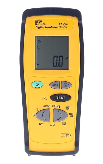IDEAL Electrical 61-795 Hand-Held Insulation Tester