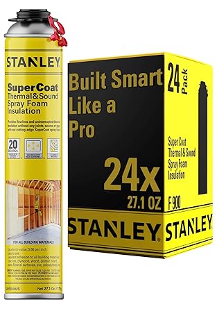 STANLEY Supercoat Closed Cell Spray Foam Insulation