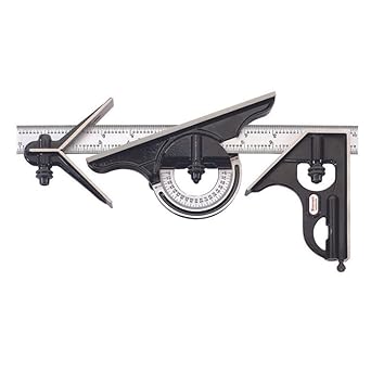 Starrett Combination Measurement Set with Protractor and Blade