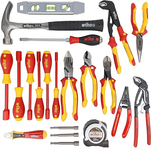 Wiha 91872 Electrician's Insulated Tool Kit