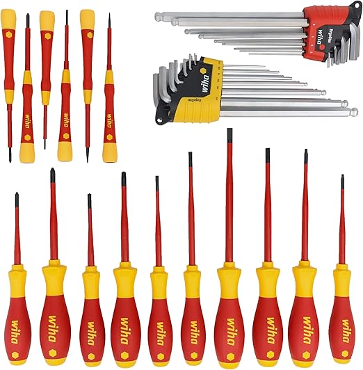 Wiha 91872 Electrician's Insulated Tool Kit